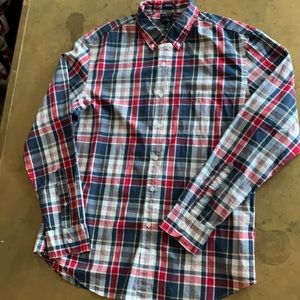 J. Crew plaid shirt